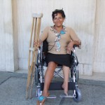 Emma Sabando Centeno - Wheelchair - Crusade for a New Humanity - Alvaro Noboa