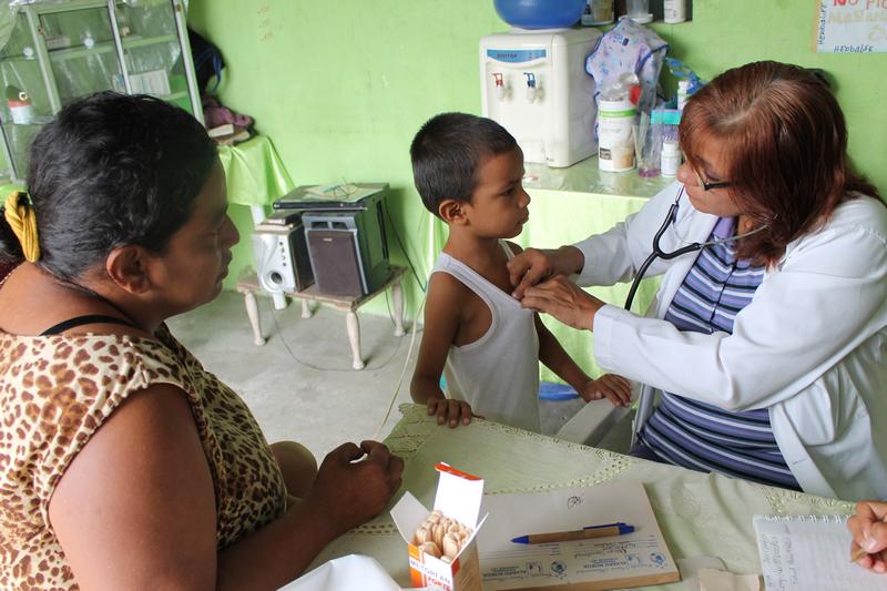 Medical Brigades visit Las Mercedes Cooperative, southwest of Guayaquil